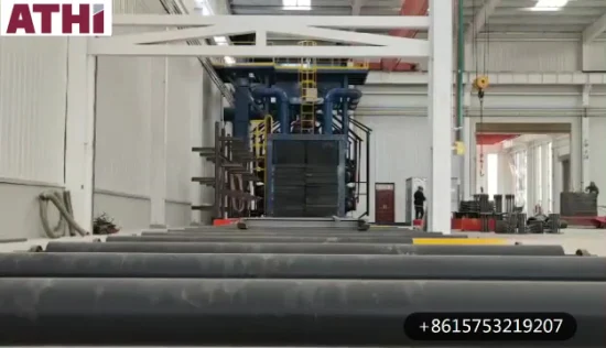 Shot Blasting Machine with Roller Conveyor for Sale